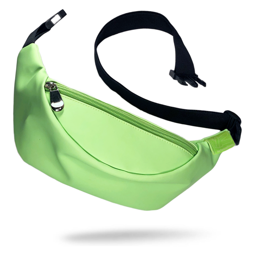 Classic Glow In The Dark Fanny Pack In Luminous Lime